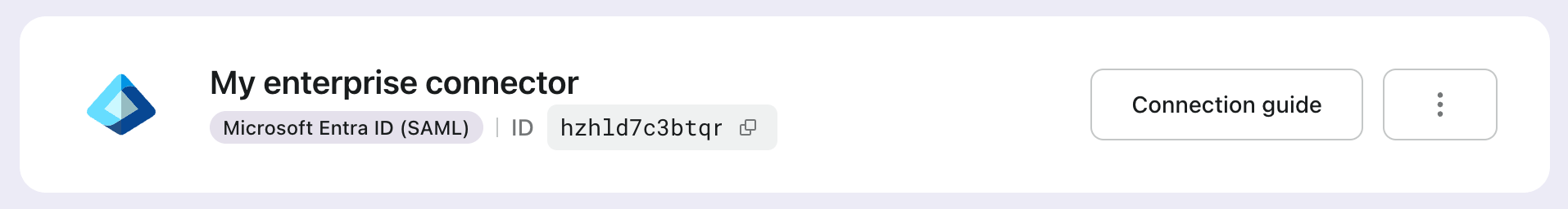 Enterprise SSO Connector-ID