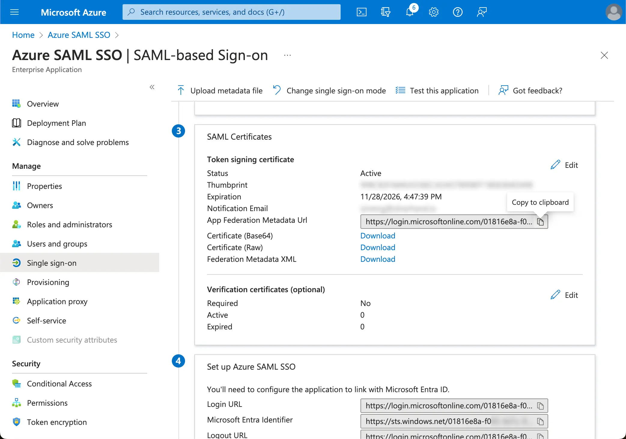 Azure AD Metadata URL.webp